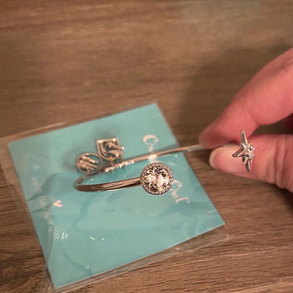 Christmas bangle bracelet